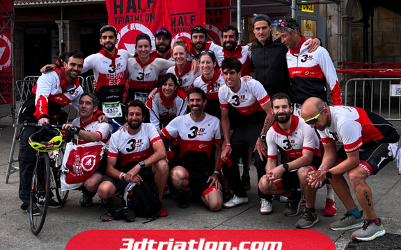 Fotos del Campeonato de España Half Ironman Pamplona 2022 Club 3d Triatlón Madrid