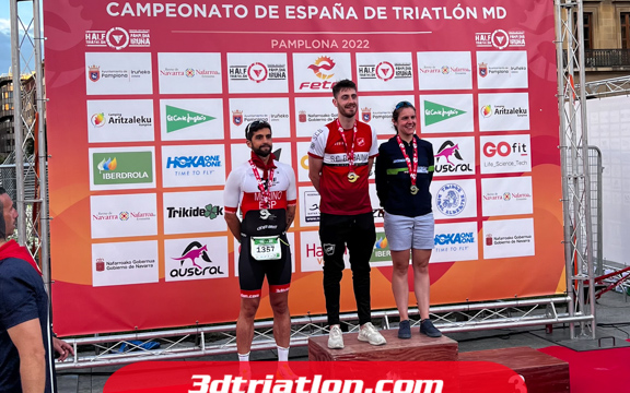 Fotos del Campeonato de España Half Ironman Pamplona 2022 Club 3d Triatlón Madrid