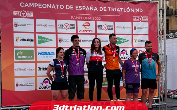 Fotos del Campeonato de España Half Ironman Pamplona 2022 Club 3d Triatlón Madrid