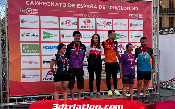 Fotos del Campeonato de España Half Ironman Pamplona 2022 Club 3d Triatlón Madrid