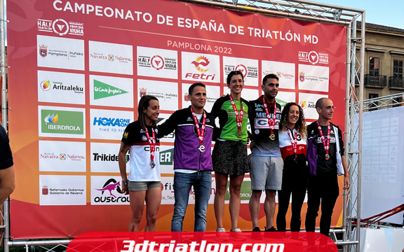 Fotos del Campeonato de España Half Ironman Pamplona 2022 Club 3d Triatlón Madrid