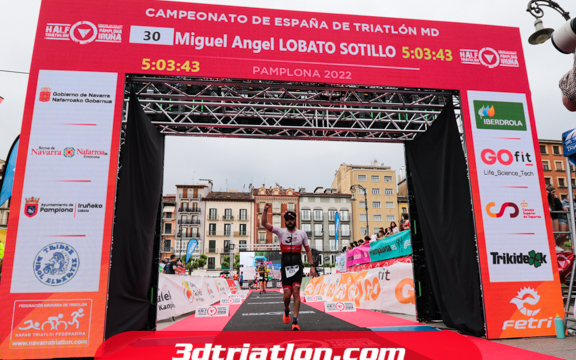 Fotos del Campeonato de España Half Ironman Pamplona 2022 Club 3d Triatlón Madrid