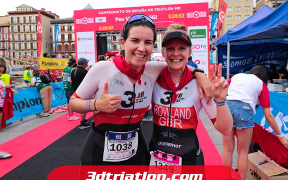 Fotos del Campeonato de España Half Ironman Pamplona 2022 Club 3d Triatlón Madrid